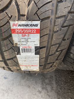 Got 2 Brand New 22 Inch Tires, Never Been Put On A Rim , Asking 150 Each Or Both For 250 