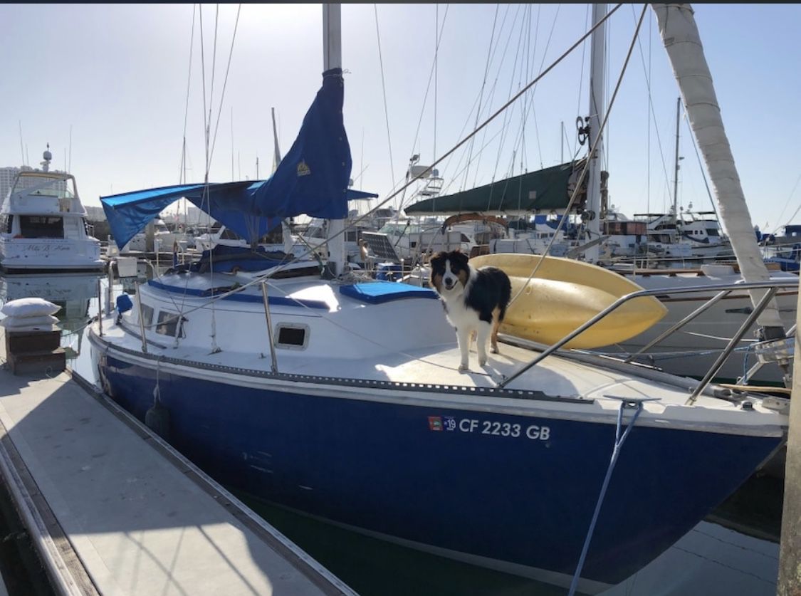 30’ Newport sailboat