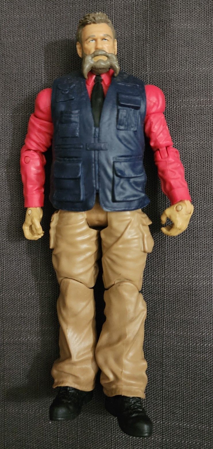 2015 WWF WWE Mattel Zeb Colter Dutch Mantel Wrestling Figure NWA