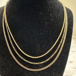 18” 10k Solid Gold  