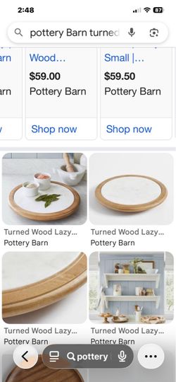Pottery Barn lazy Susan