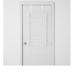 Over The Door Garment Rack With Accessories White - Made By Design