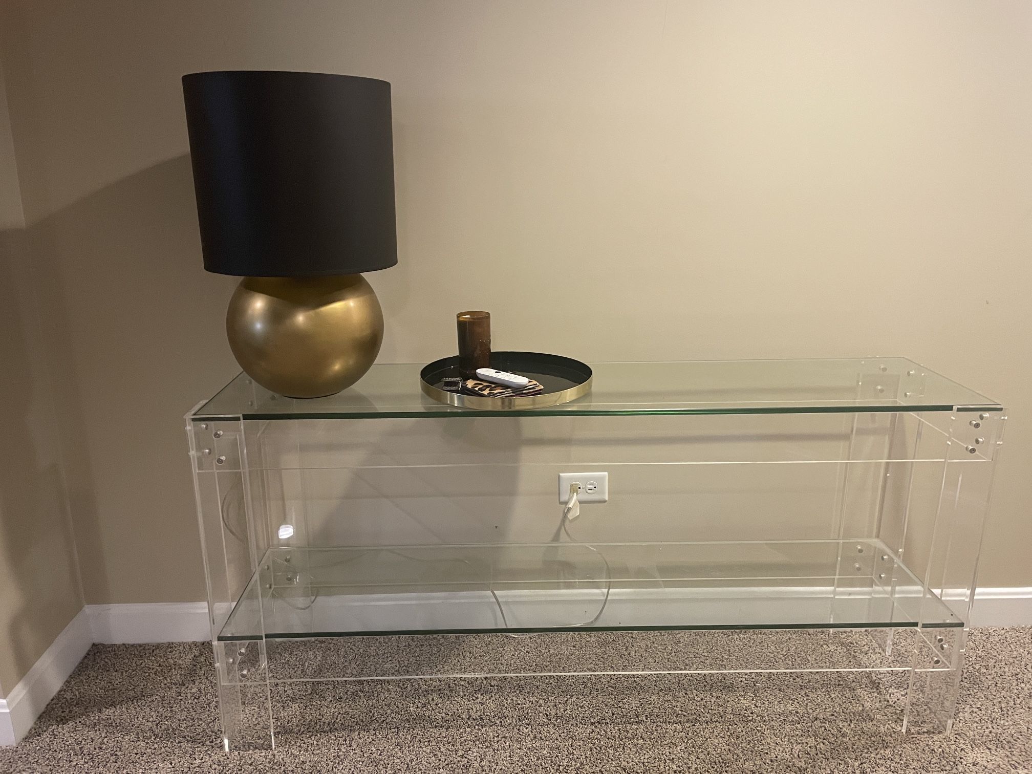 Wisteria Acrylic Disappearing Console