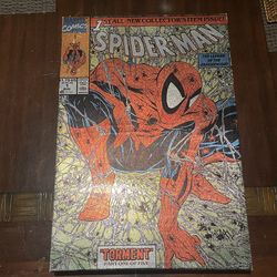 “” Spider Man Hanging  Art Frame