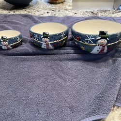 Christmas Bowl Set