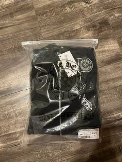 Chrome Hearts x CDG Zip-Up Hoodie (Black)