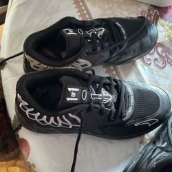 2 different type of lamelo ball shoes just need room in my house