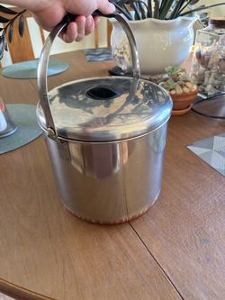 BestMade Vintage Steel pot with bail handle