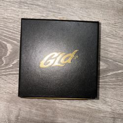 GLD Cross Bracelet 14k Gold With Moissanite Crystals. 