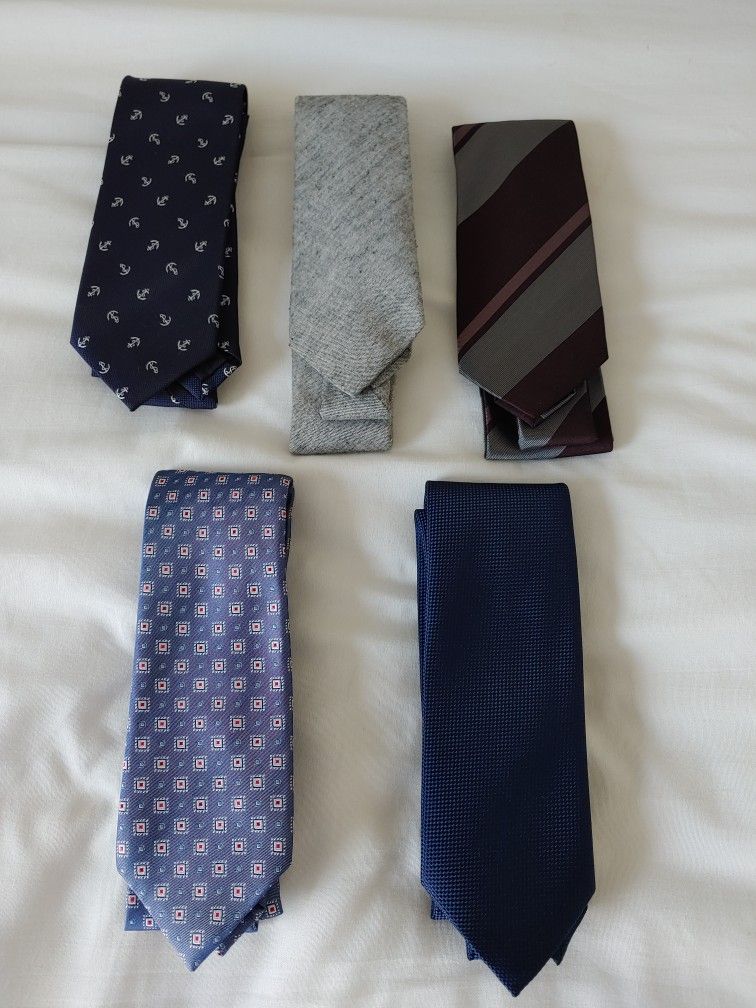 Men's Formal Casual Ties, Calvin Klein, Bar III, Dockers, Vince Camuto,  Suit Sport Jacket Ties