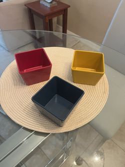 Colored Bowls Set Of 3