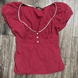 Brandy Melville Red top one size