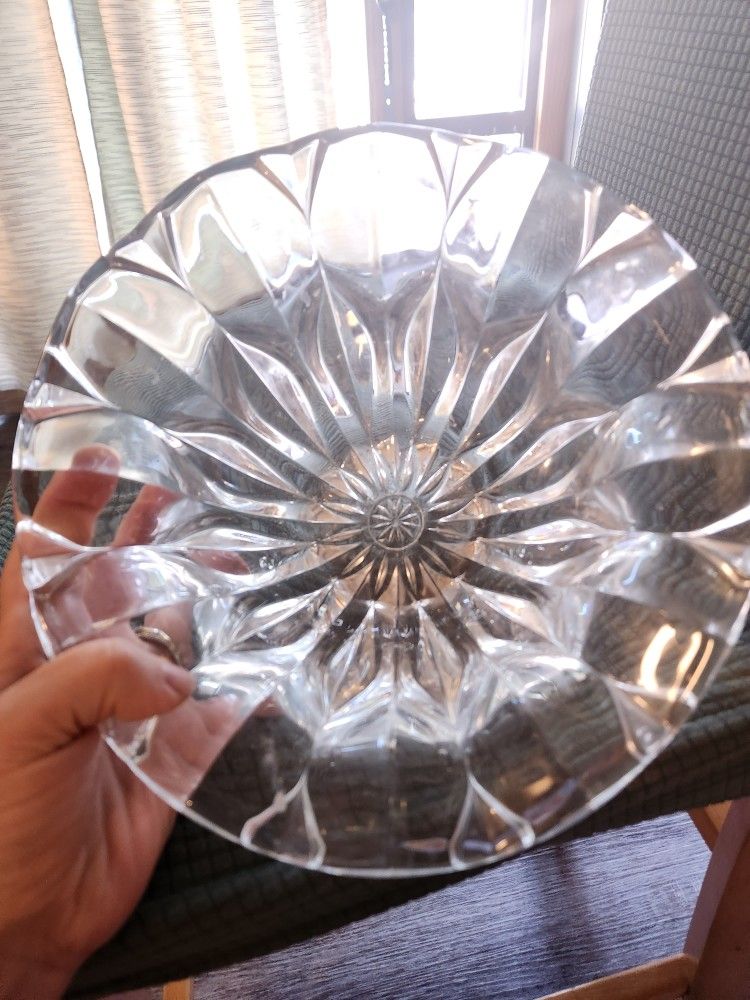 Large Crystal Bowl