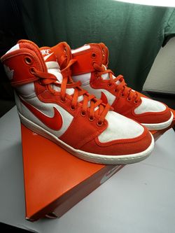 Air Jordan 1 KO High Syracuse Orange & White 