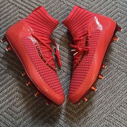 Under Armour Men's Highlight 2 MC Knit 'Red' Football Cleat (contact info removed)-600 Sz 11.5