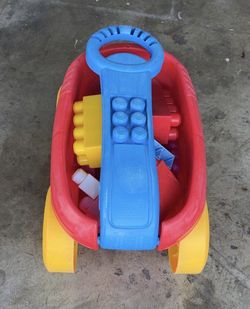 Wagon Toy With Bloks