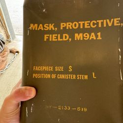 Military issue Gas mask M9A1