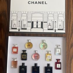 🔥【Best gift】Chanel Authentic Luxury perfume gift set, 12bottles, Brand New With Box And Bag