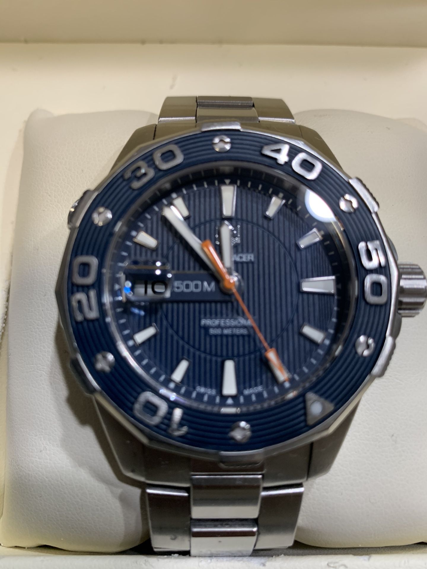 TAG Heuer Aquaracer 500M, Professional (Blue)