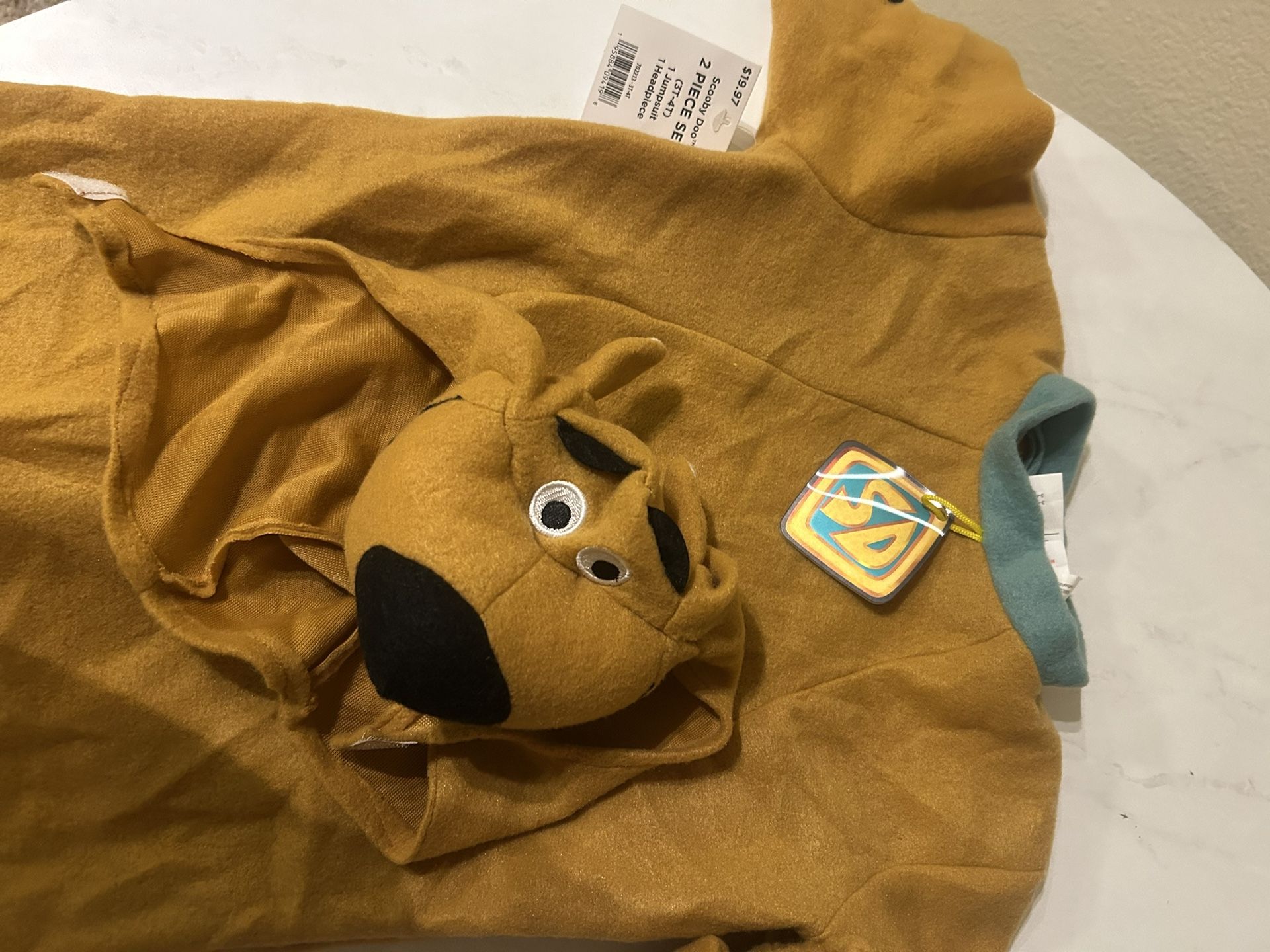 Scooby doo costume 3-4T
