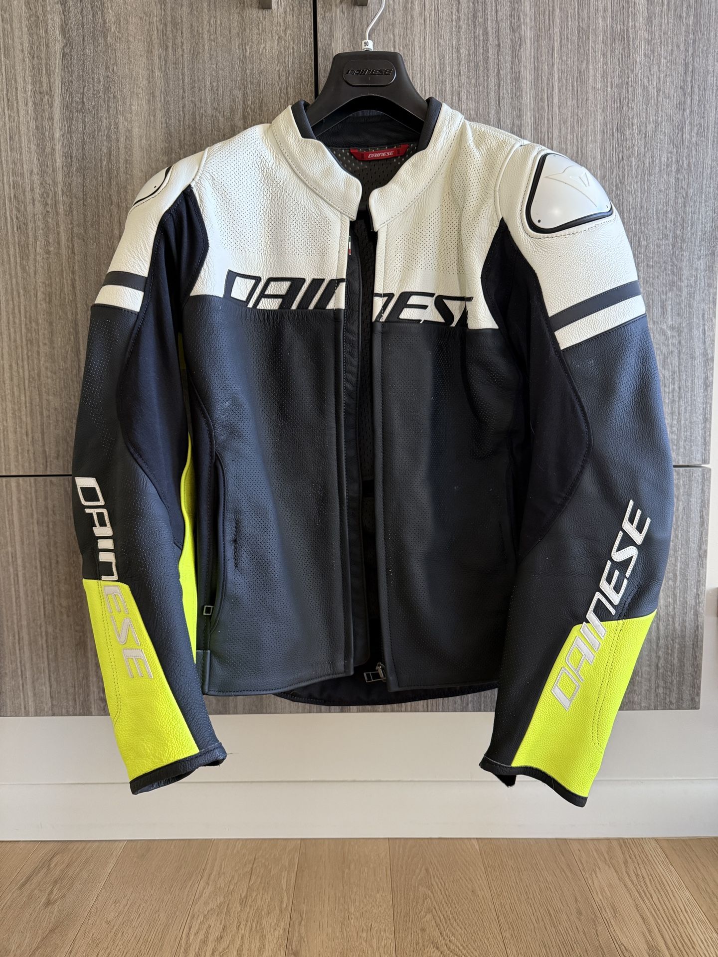 Dianese Leather Motorcycle Jacket - Sz 50
