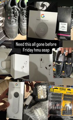 NEED GONE ASAP BY FRIDAY