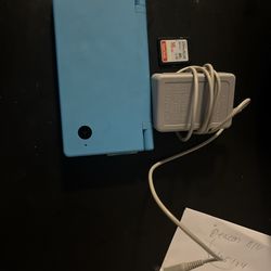 Nintendo Blue DSi With Charger