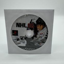 NHL 06 Sony PlayStation 2 PS2 2005 Video Game DISC ONLY hockey EA Sports