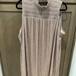 Shimmery Rose Gold Dress Size XL $5 