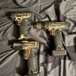 Snap-on limited edition camo drill set