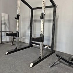 11-Gauge Steel Half Rack - Can Add On Attachments!