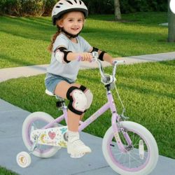 New 14"costway Kids Bick