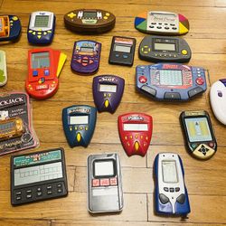 Vintage Electronic Handheld Games 