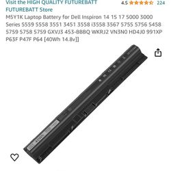Laptop battery - Purchased For Dell