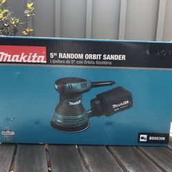 Makita 5” Random Orbit Sander