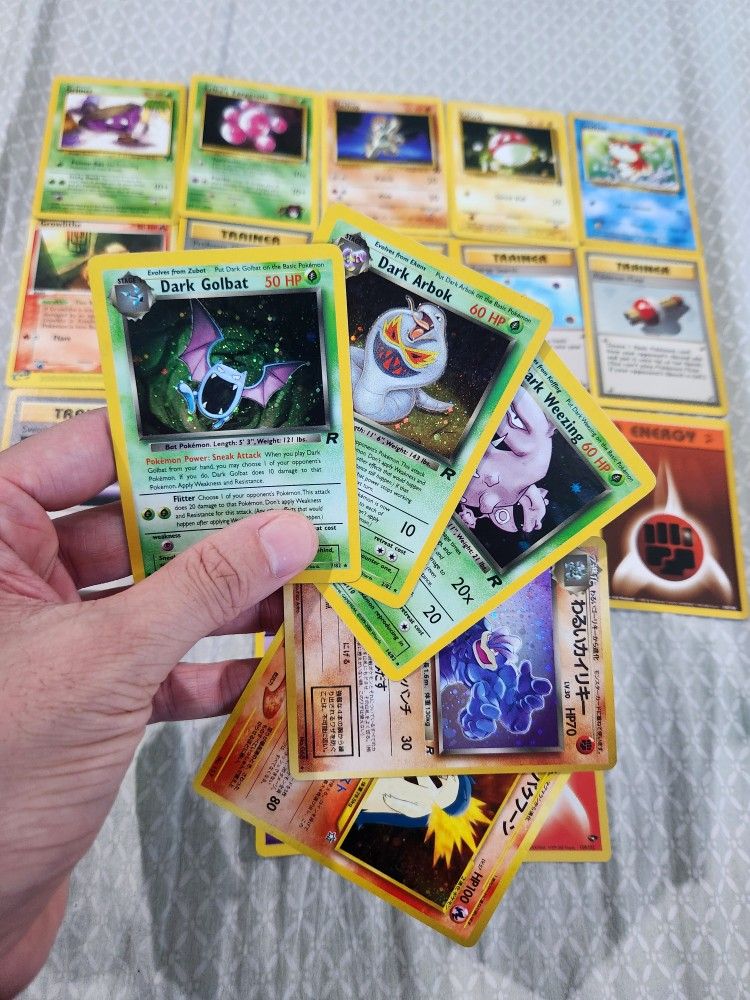 Vintage Pokemon Cards