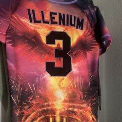 Illenium Trilogy Los Angeles 2024 Jersey Size Medium EDM Rave Festival Shirt Rare