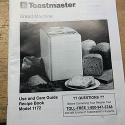 Bread Make Recipe And Manual 