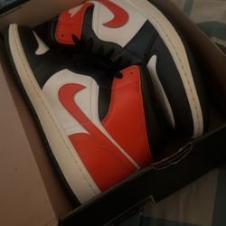 Brand New JORDAN 1 (Orange And Black)