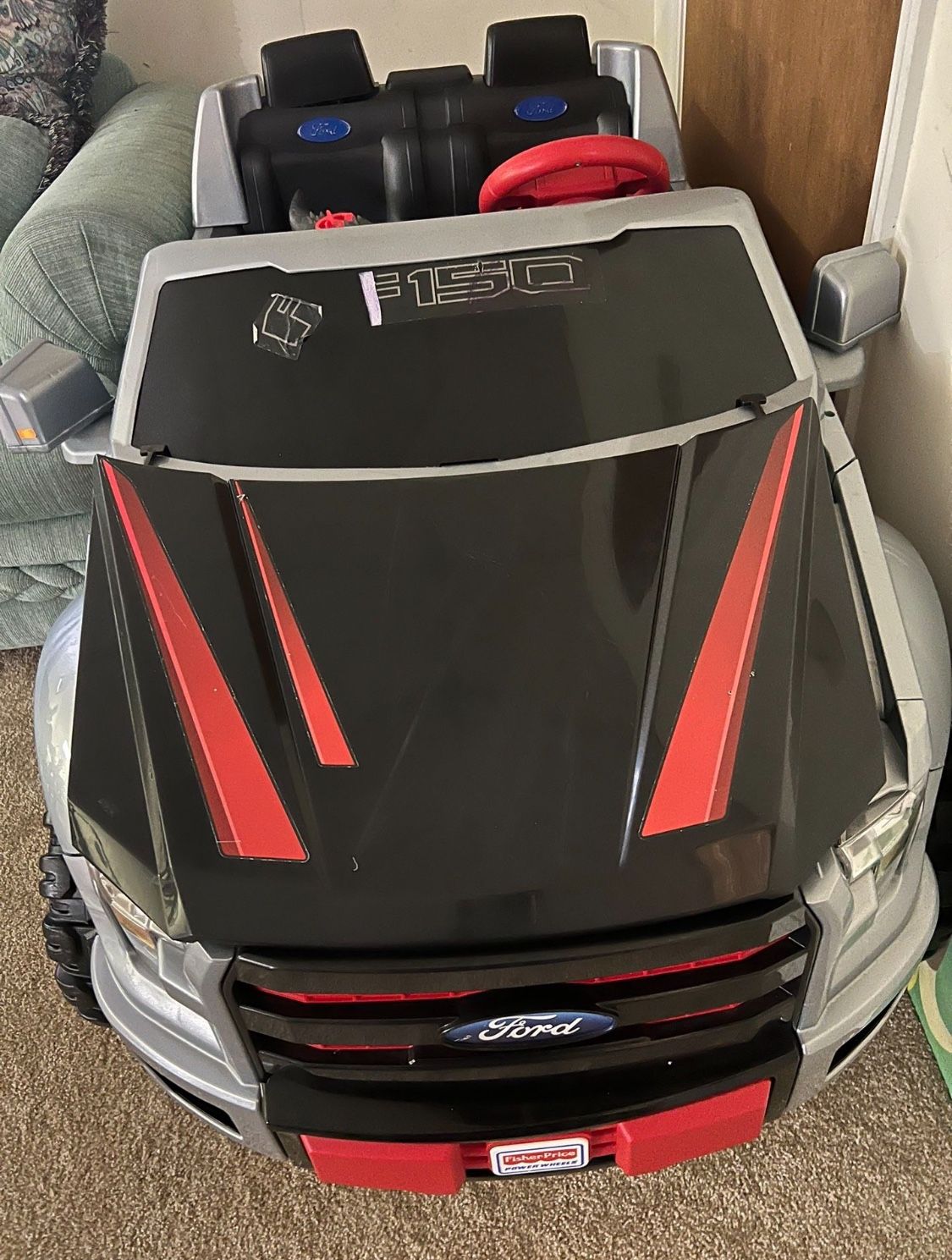 Ford F-150 Raptor Power Wheels – Battery-Powered Ride-On, Great Deal!