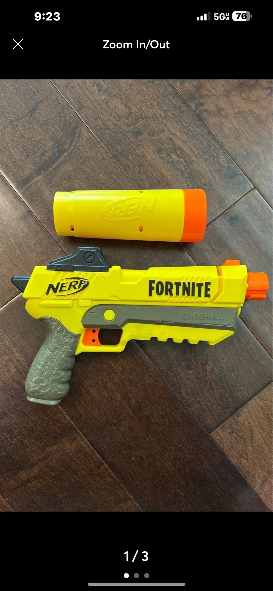 Fortnite Nerf Shhhh Gun