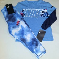 Nike Boys Toddler 2pc Jogger & Tee Set- 2T 