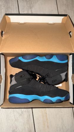 Jordan 6 rings Aqua Size 6.5