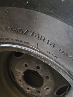 One good tire.