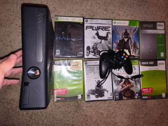 Xbox 360 and 8 Games bundle
