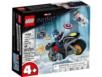 Lego Marvel Set 76189 - Captain America & Hydra Face Off (NEW!)
