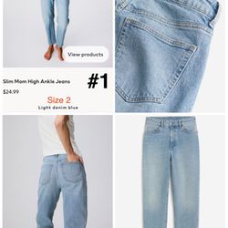H&M Jeans Size 2