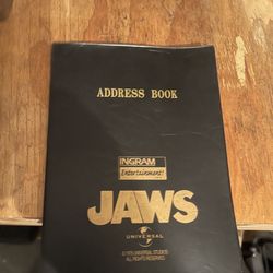 Jaws The Movie, Address Book $20