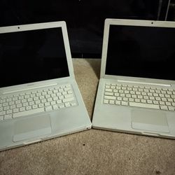 Two MacBook Pro Laptops Late 2007 And 2009