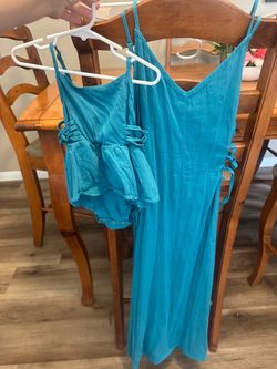 Matching mommy and me dress